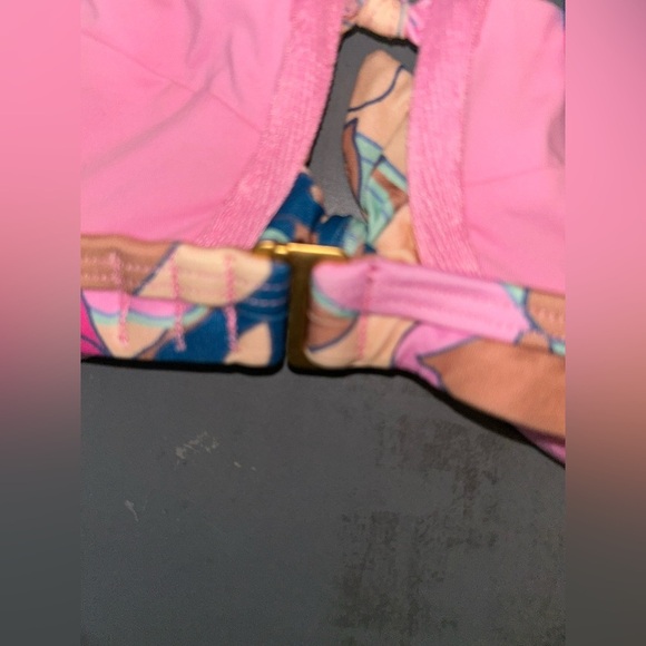 L*Space Womens  Rose Triangle Bikini Top Size XS - Picture 7 of 7